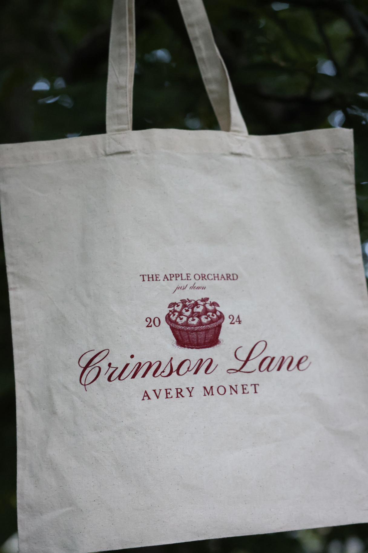 Crimson Lane Tote Bag