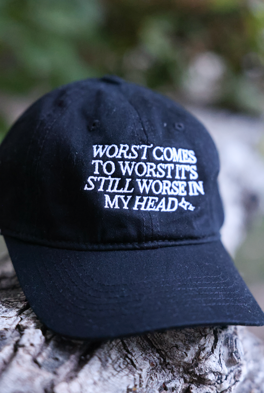 Worst Comes to Worst Hat - Black